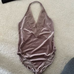 Velvet Lace Bodysuit